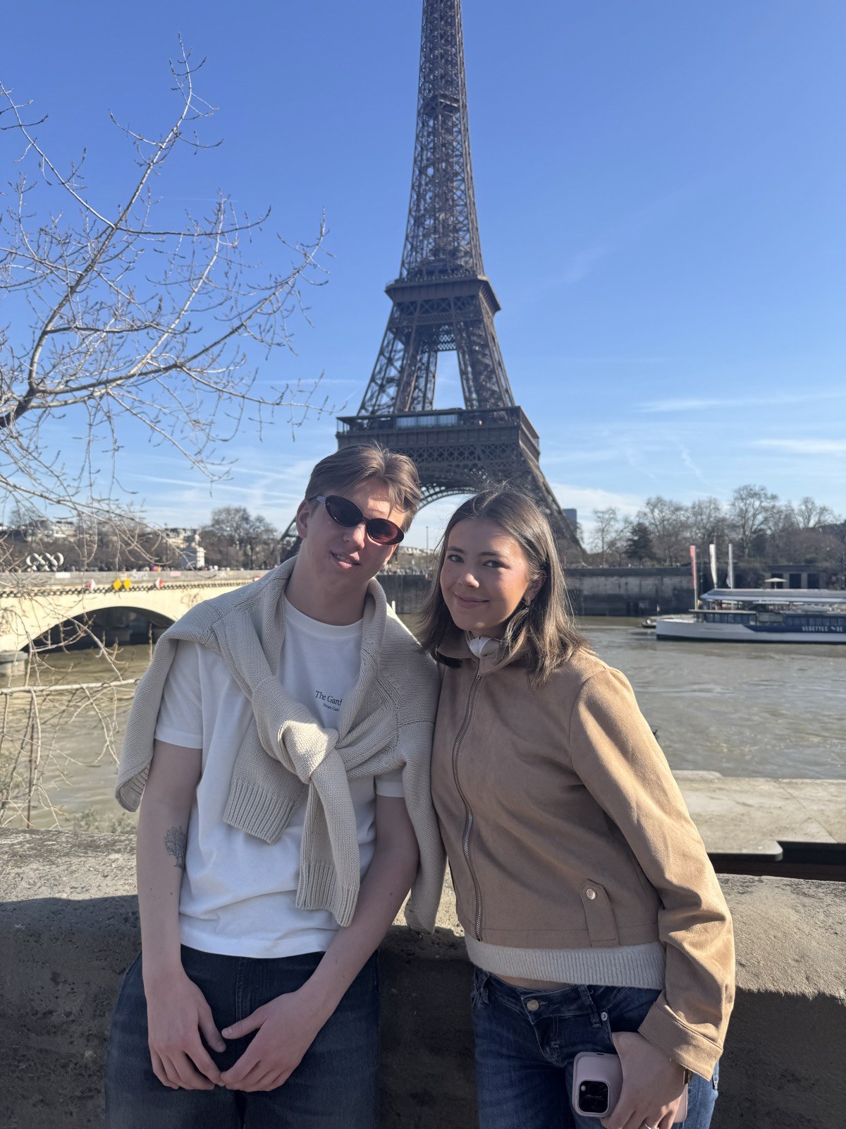 Emilia and Samuel in Paris